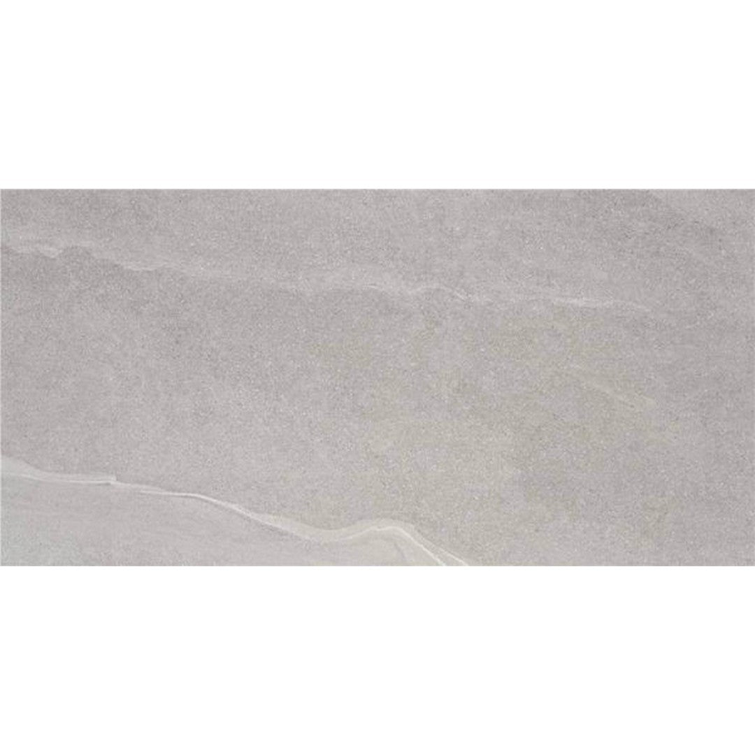 Happy Floors Austral 24" x 48" Rectified Natural Porcelain Tile, Grey, 24" x 48"