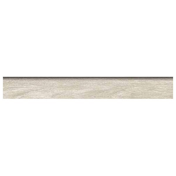 Happy Floors Canela 3" x 20" Rectified Matte Porcelain Bullnose, Beige, 3" x 20"