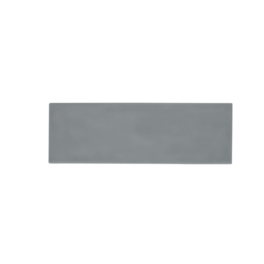 Happy Floors Artisan 4" x 12" Pressed Glossy Ceramic Wall Tile, Dark, 4" x 12"