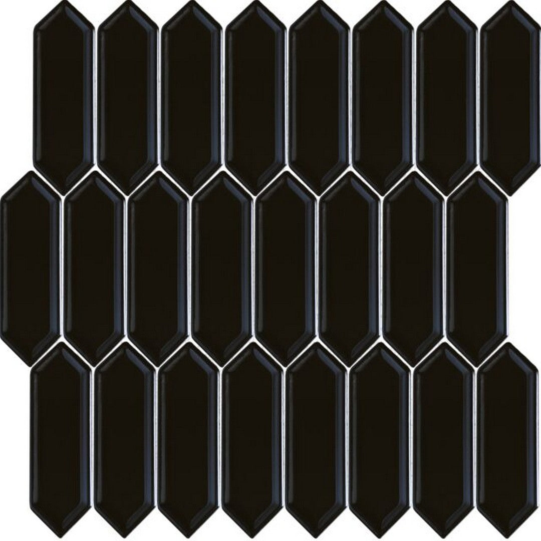 happy-floors-artisan-12-x-12-glossy-ceramic-picket-mosaic-black