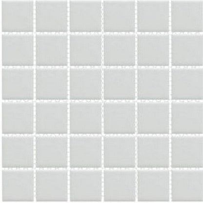 Happy Floors Artisan 12" x 12" Grip Porcelain 2" Mosaic, Pearl, 12" x 12"