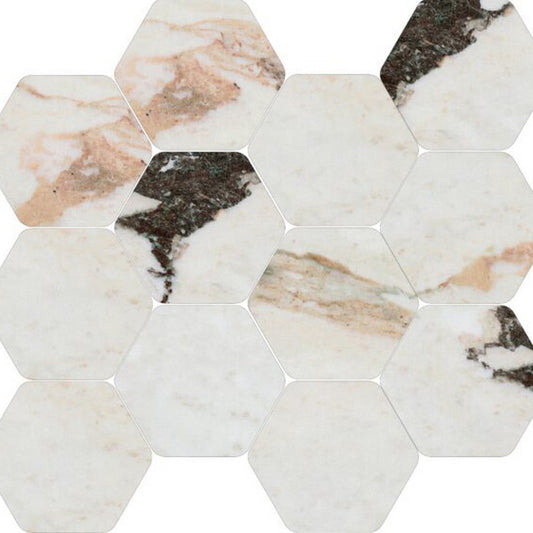 happy-floors-kobe-12-x-13-5-polished-porcelain-hexagon-mosaic-calacatta-viola