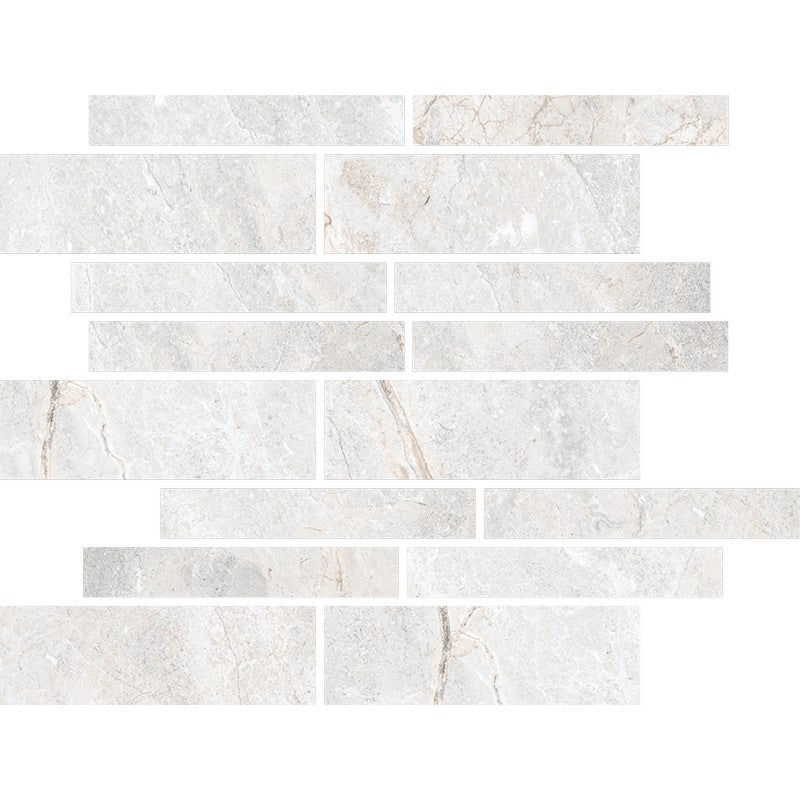 Happy Floors Toscana 11" x 13" Matte Porcelain Muretto Mosaic