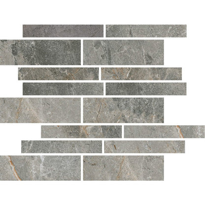 Happy Floors Toscana 11" x 13" Matte Porcelain Muretto Mosaic