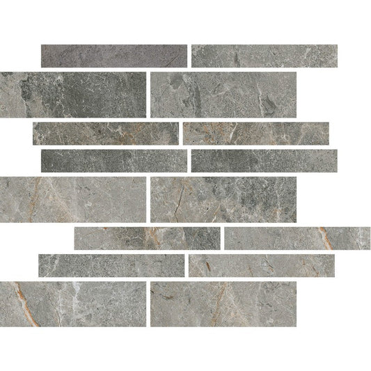 Happy Floors Toscana 11" x 13" Matte Porcelain Muretto Mosaic