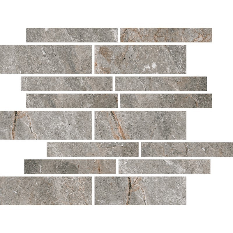 Happy Floors Toscana 11" x 13" Matte Porcelain Muretto Mosaic