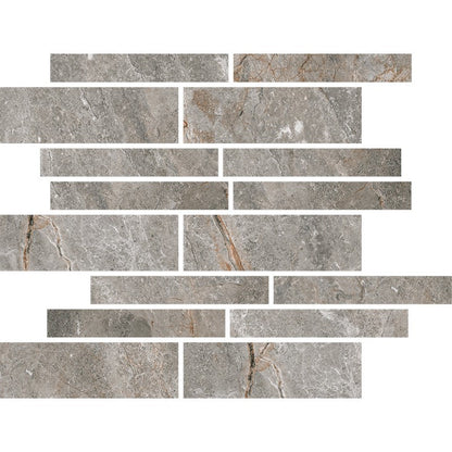 Happy Floors Toscana 11" x 13" Matte Porcelain Muretto Mosaic