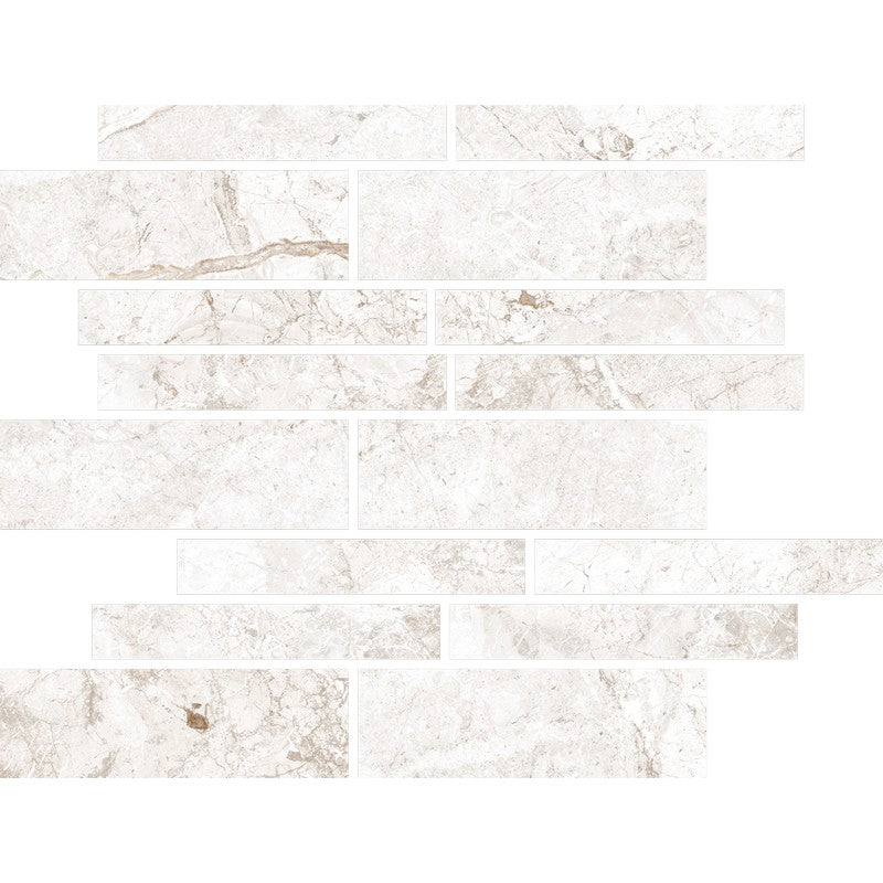 Happy Floors Toscana 11" x 13" Matte Porcelain Muretto Mosaic