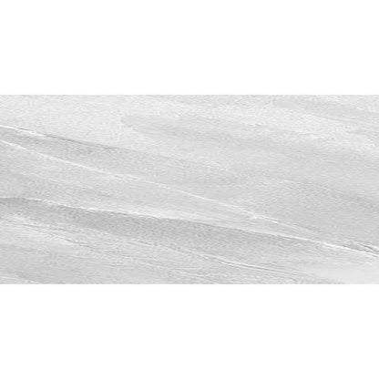 Happy Floors Soft Stone 12" x 24" Rectified Matte Porcelain Tile, Light Grey, 12" x 24"