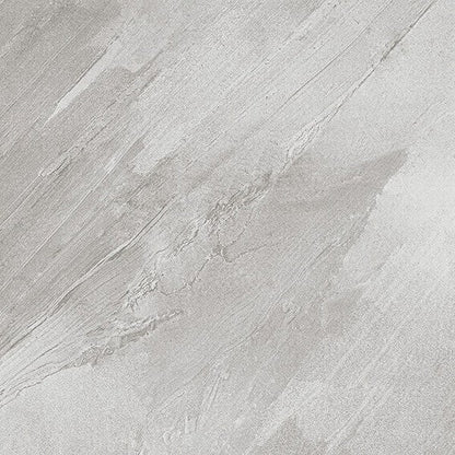 Happy Floors Soft Stone 24" x 24" Rectified Matte Porcelain Tile, Grey, 24" x 24"