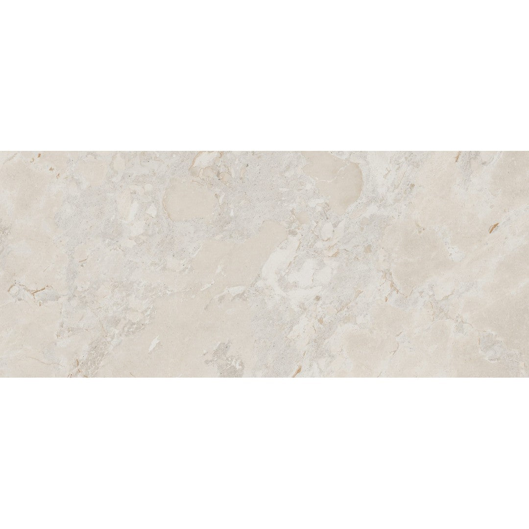 Happy Floors Eva 48" x 111" Natural Rectified Porcelain Slab, Crystal, 48" x 111"