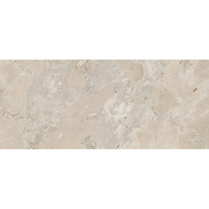 Happy Floors Eva 48" x 111" Polished Rectified Porcelain Slab, Sand, 48" x 111"
