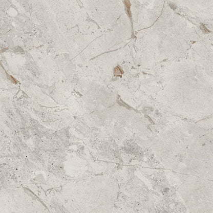 Happy Floors Eva 24" x 24" Polished Rectified Porcelain Tile, Pebble, 24" x 24"