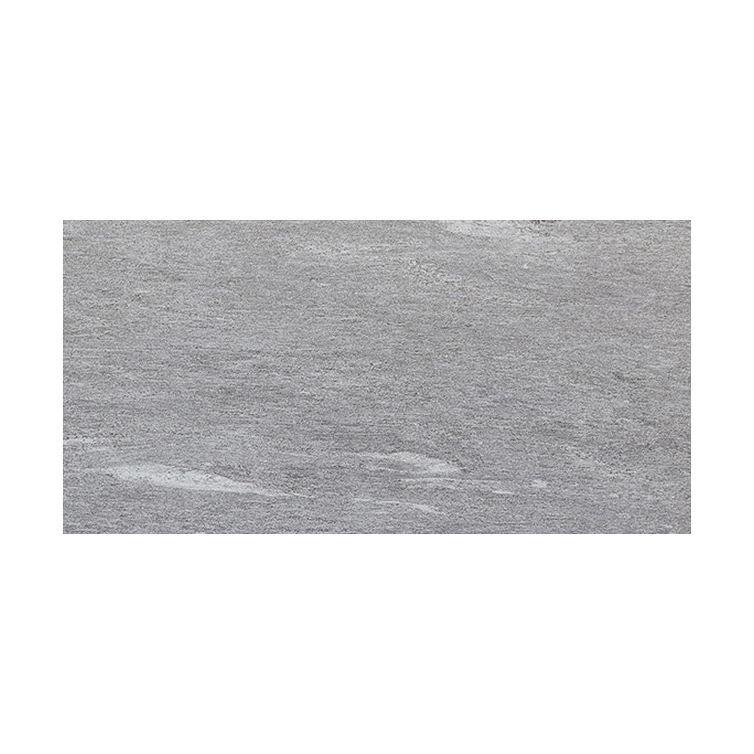 Daltile Ambassador 12" x 24" Rectified Light Polished Porcelain Floor Tile, Global Grey, 11.62" x 23.37"