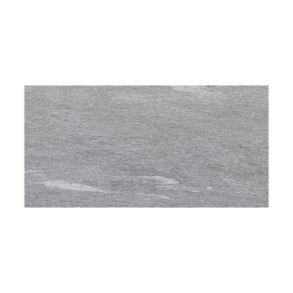 Daltile Ambassador 12" x 24" Rectified Light Polished Porcelain Floor Tile, Global Grey, 11.62" x 23.37"