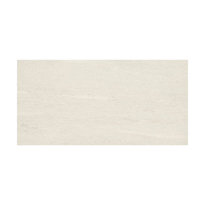 Daltile Ambassador 12" x 24" Rectified Light Polished Porcelain Floor Tile, Wanderlust White, 11.62" x 23.37"