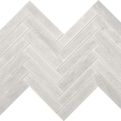 American Olean Ascend 14.63" x 17.38" Honed Natural Stone Chevron Mosaic