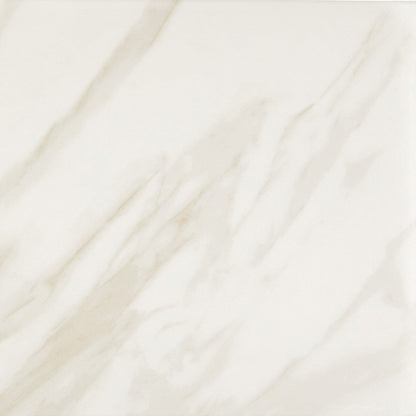 Daltile Artsy 24" x 24" Polished Porcelain Square Floor Tile, Editorial Volakas, 23.37" x 23.37"