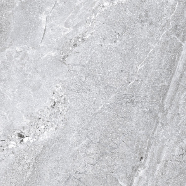 Happy Floors Agathos 24" x 24" Rectified Porcelain 2cm Paver, Grey, 24" x 24"