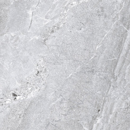 Happy Floors Agathos 24" x 24" Rectified Porcelain 2cm Paver, Grey, 24" x 24"
