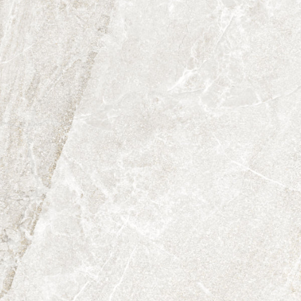 Happy Floors Agathos 24" x 24" Rectified Porcelain 2cm Paver, White, 24" x 24"