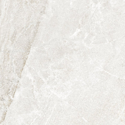 Happy Floors Agathos 24" x 24" Rectified Porcelain 2cm Paver, White, 24" x 24"