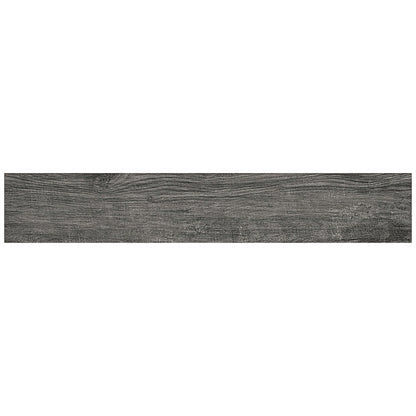 Happy Floors Alpi 8" x 48" Rectified Natural Porcelain Tile, Grigio, 8" x 48"