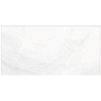 Happy Floors Athena 12" x 24" Rectified Natural Porcelain Tile, Blanc, 12" x 24"