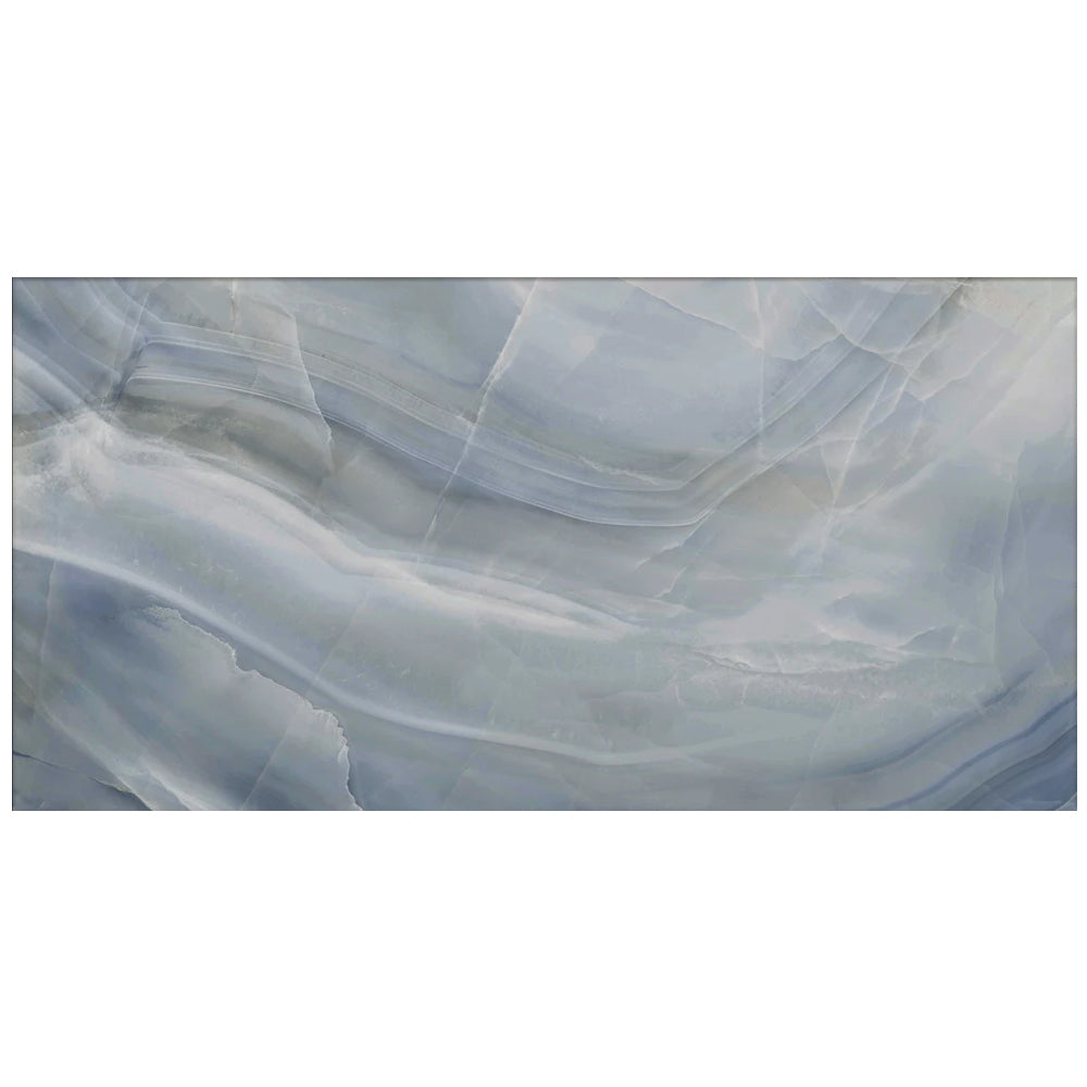 Happy Floors Athena 12" x 24" Rectified Natural Porcelain Tile, Cielo, 12" x 24"