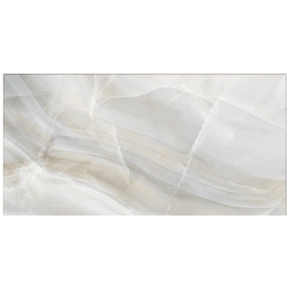Happy Floors Athena 12" x 24" Rectified Natural Porcelain Tile, Plata, 12" x 24"