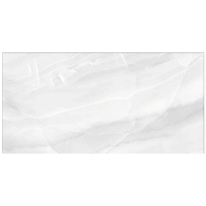 Happy Floors Athena 24" x 48" Rectified Natural Porcelain Tile, Blanc, 24" x 48"