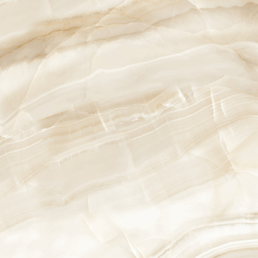 Happy Floors Athena 48" x 48" Rectified Natural Porcelain Tile, Miel, 48" x 48"