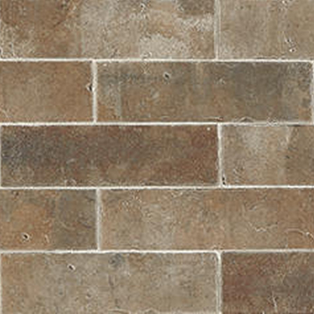 Daltile Brickwork 2" x 8" Matte Porcelain Linear Floor Tile, Patio, 2" x 7.31"