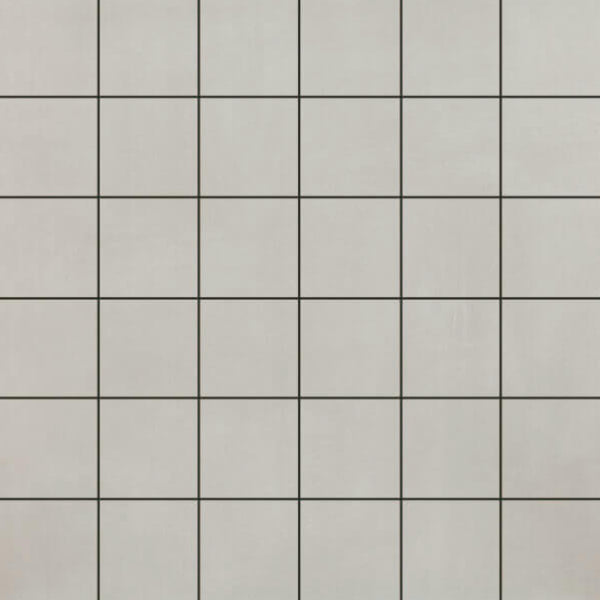 Happy Floors Baltimore 12" x 12" Natural Porcelain 2" Mosaic, Perla, 12" x 12"