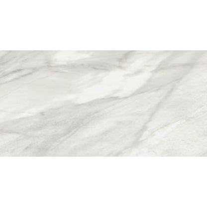 Happy Floors Bardiglio 12" x 24" Rectified Natural Porcelain Tile, Bianco, 12" x 24"