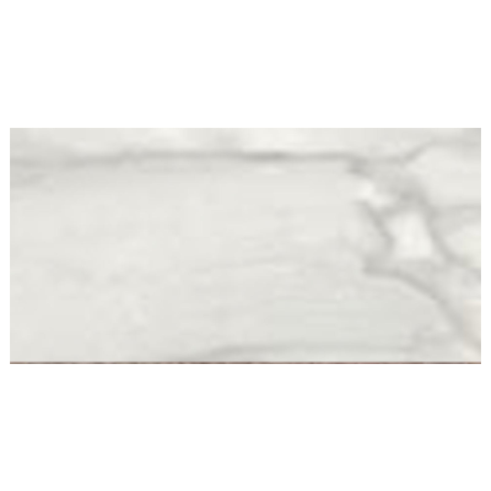 Happy Floors Bardiglio 3" x 12" Rectified Natural Porcelain Tile, Bianco, 3" x 12"