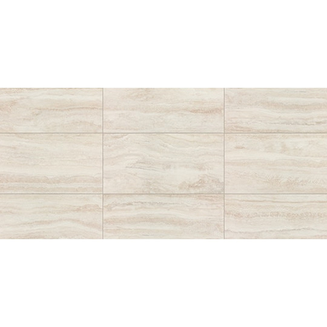 Daltile Calligo 15" x 30" Matte Porcelain Microban Floor Tile, Tusk, 14.37" x 30.5"