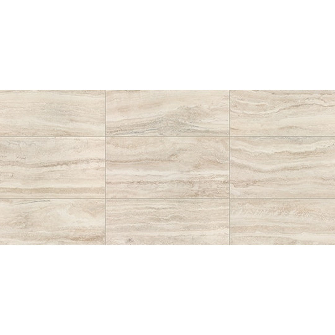 Daltile Calligo 15" x 30" Matte Porcelain Microban Floor Tile, Almond, 14.37" x 30.5"
