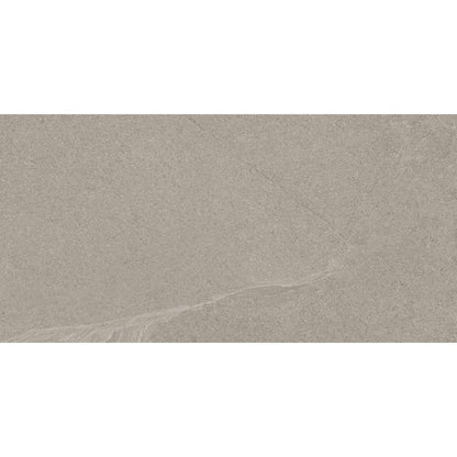 Daltile Calgary 12" x 24" Polished Porcelain Floor Tile, Fog, 11.62" x 23.37"