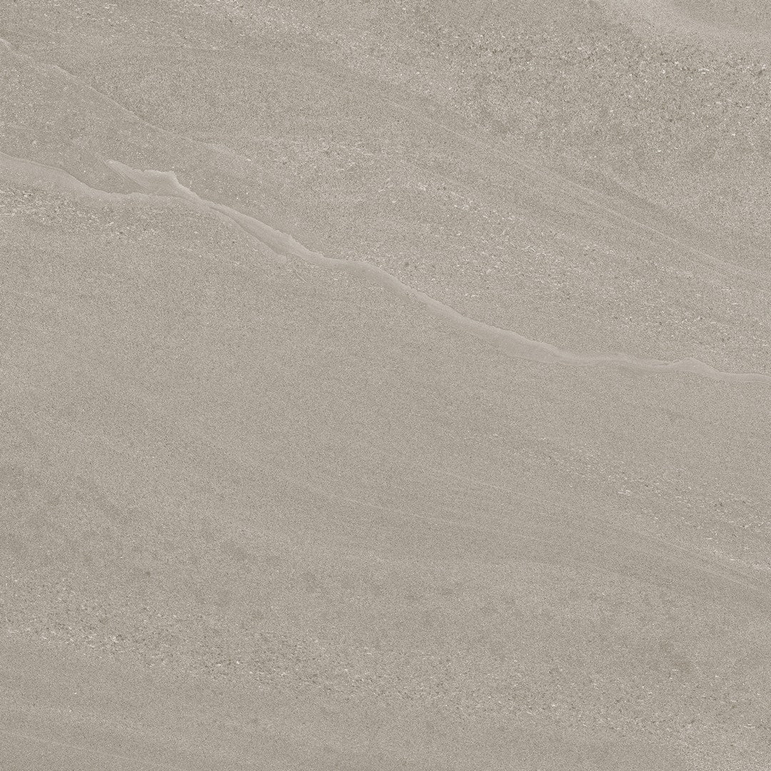 Daltile Calgary 24" x 24" Polished Porcelain Floor Tile, Fog, 23.37" x 23.37"