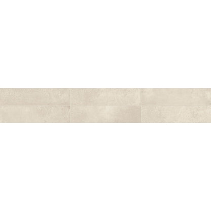 Daltile Chord 6" x 24" Rectified Matte Porcelain Floor Tile, Sonata White, 6" x 24"