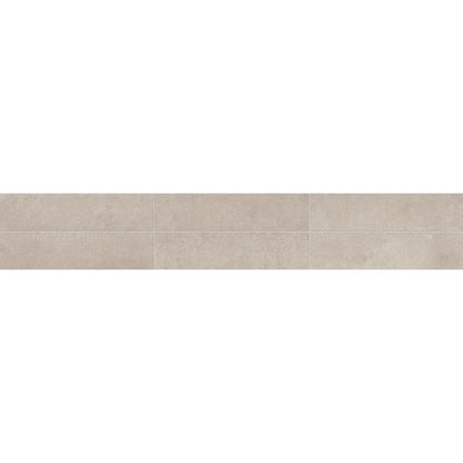 Daltile Chord 6" x 24" Rectified Matte Porcelain Floor Tile, Canon Grey, 6" x 24"