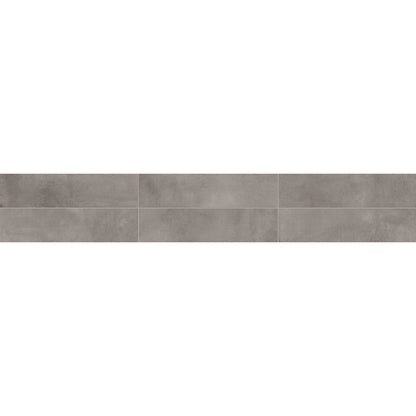 Daltile Chord 6" x 24" Rectified Matte Porcelain Floor Tile, Forte Grey, 6" x 24"