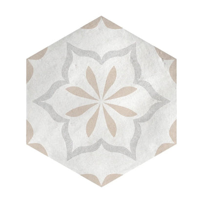 Champagne Flower Deco / 5.51" x 6.34"