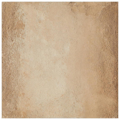 Marazzi Cotto Revival 8" x 8" Matte Porcelain Floor Tile, Alpaca, 7.93" x 7.93"