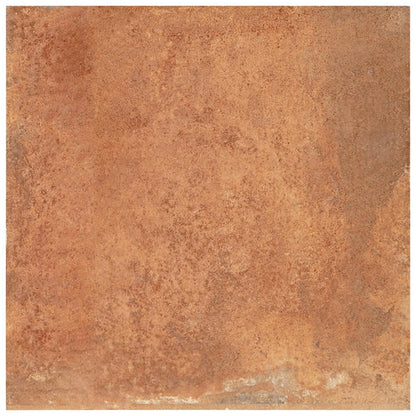 Marazzi Cotto Revival 8" x 8" Matte Porcelain Floor Tile, Rust, 7.93" x 7.93"