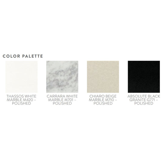 American Olean Stone Source Windowsills 5" x 74" Polished Natural Stone Tile