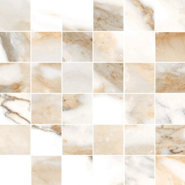 Happy Floors Crash 12" x 12" Polished Porcelain 2" Mosaic