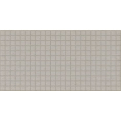 Daltile Keystones 12" x 24" Matte Porcelain 1" Straight Joint Mosaic, Desert Gray, 12" x 24"