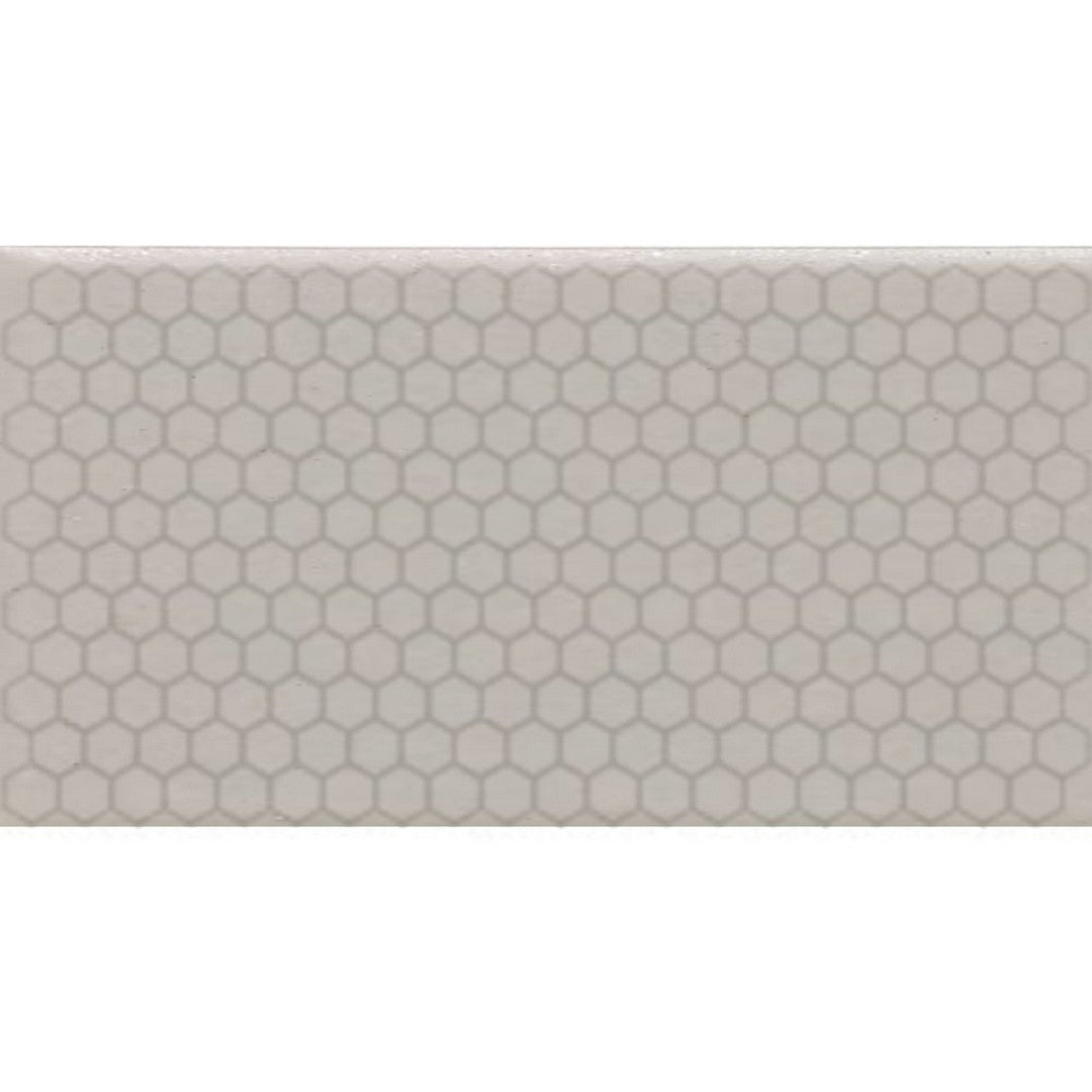 Daltile Keystones 12" x 21" Matte Porcelain 1" Hexagon Mosaic, Desert Gray, 12" x 21"